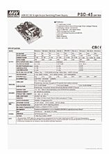 DataSheet PSD-45B-24 pdf